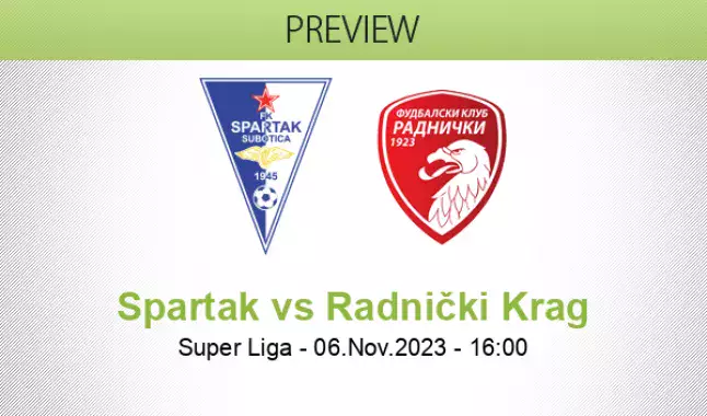 FK Radnicki Nis - FK Novi Pazar betting predictions and match statistics  for 10 November 2023